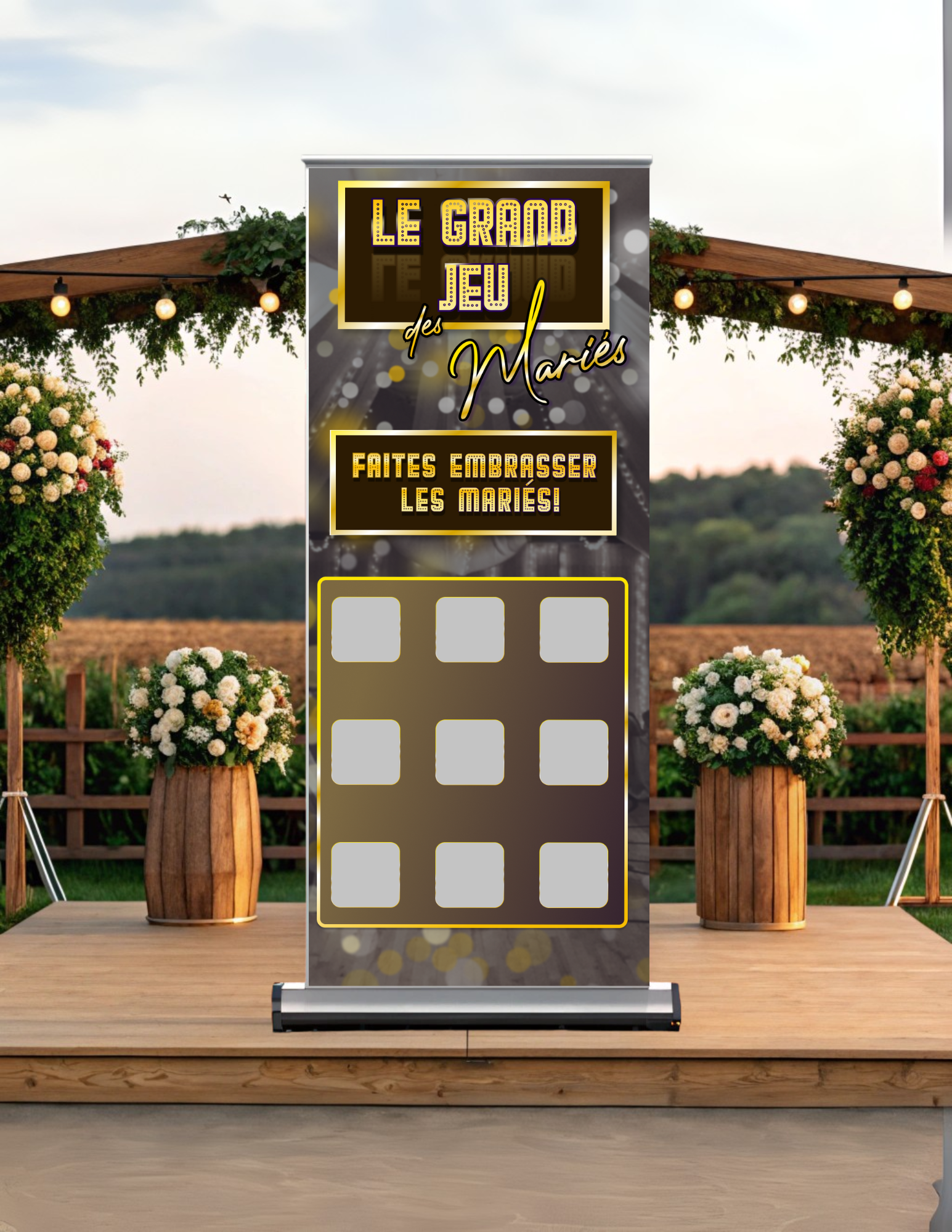 Le Grand Jeu des Mariés - Animation signature de Dominic St-Laurent